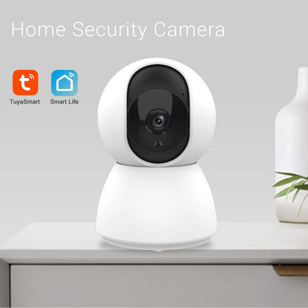 Home Security Camera Indoor, Smart Auto-Tracking Security Camera, WiFi Baby Monitor Pet Camera, 2 Way Audio, 32GB SD Card