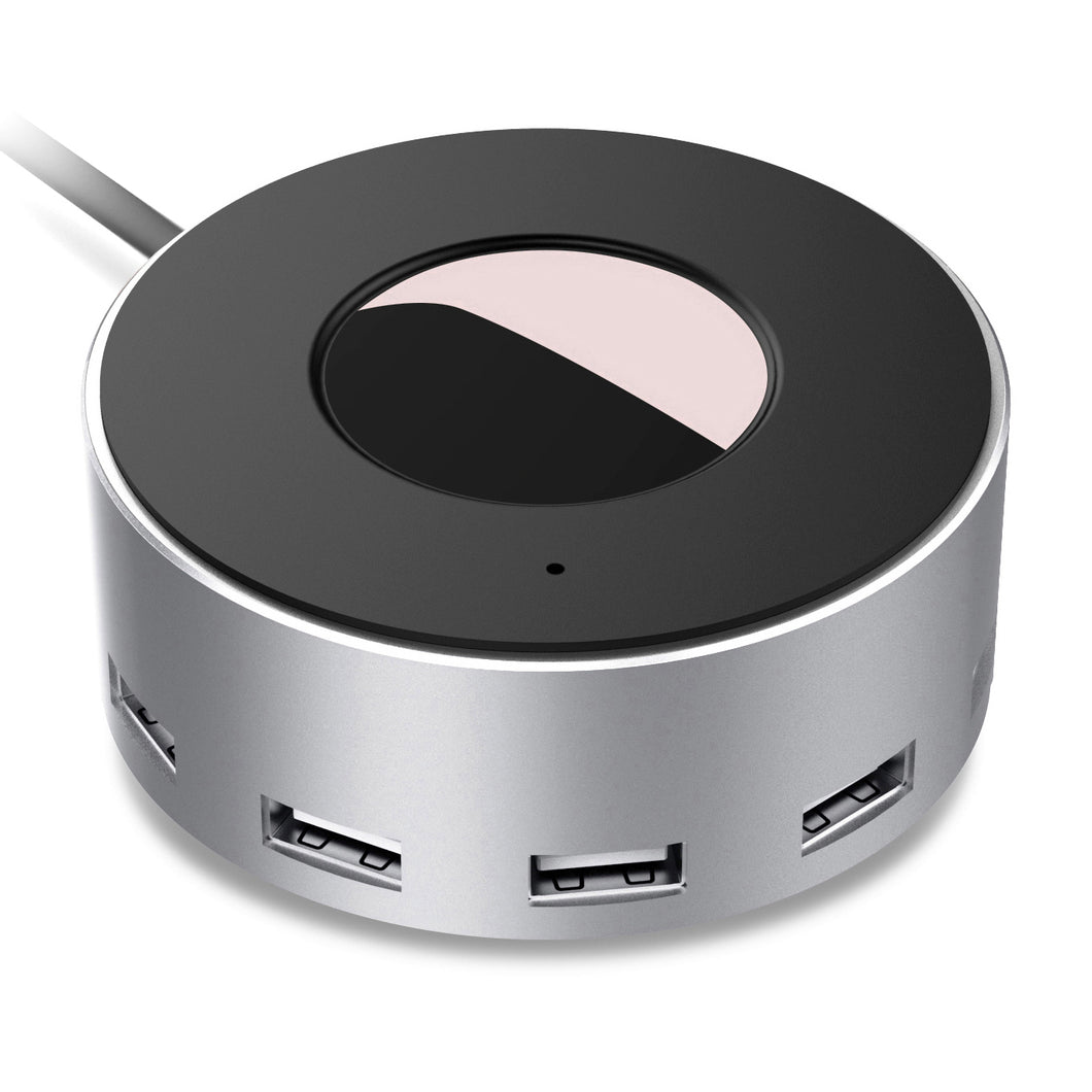 6-Port USB Charger Desktop Charging Station with Smart Identification